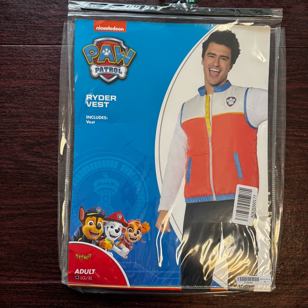 Adult Paw Patrol Ryder Vest